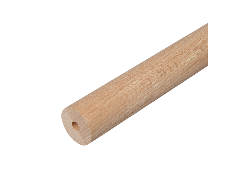 1 Main courante en Hêtre 2250 mm diamètre 40 mm - 254021 - Dieda