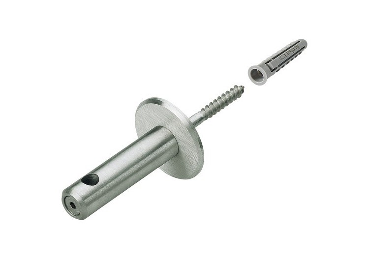 Support mural pour main-courante - Inox 304 - 256033 - Dieda