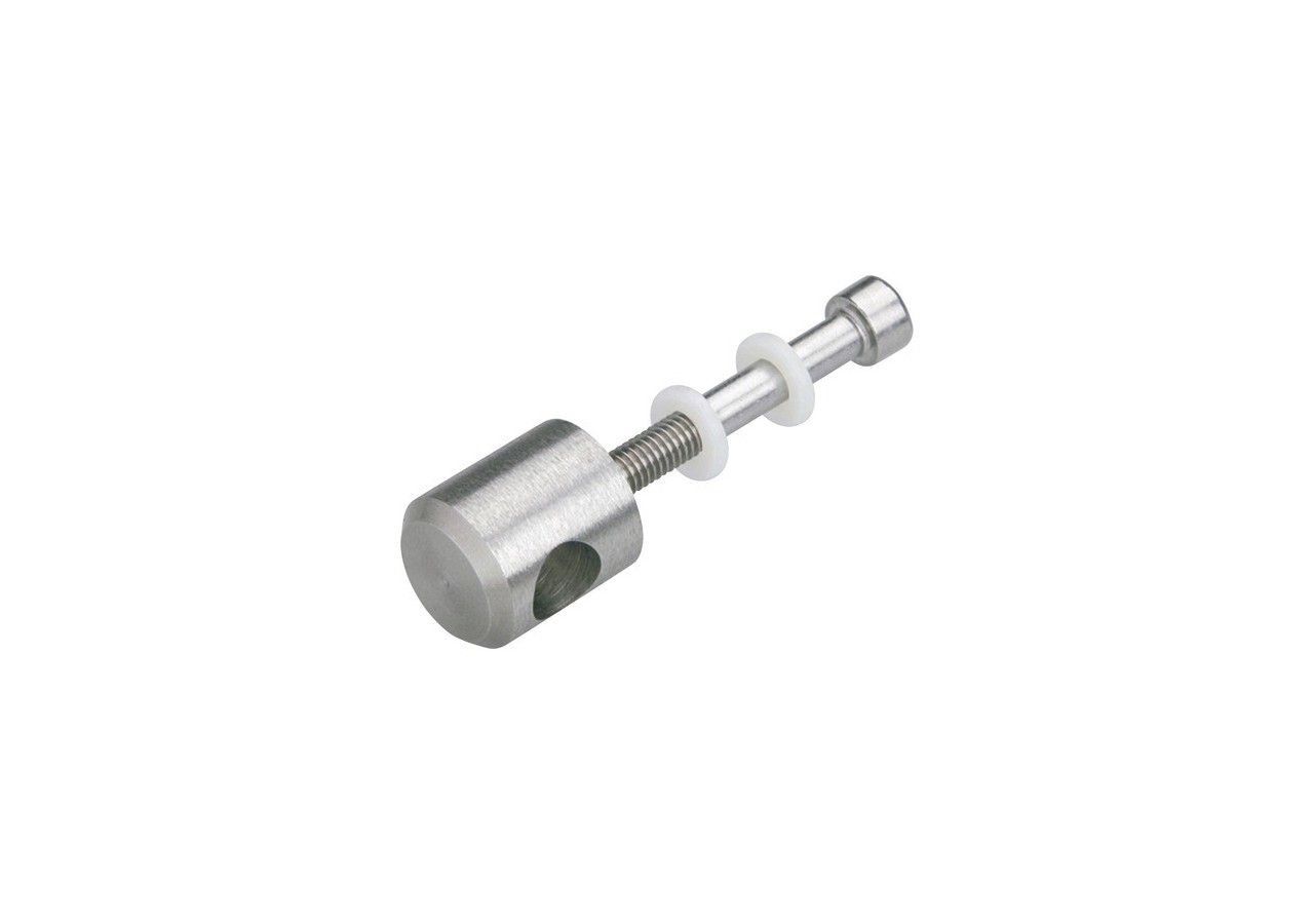 5 Supports pour barreaux ronds plein - Inox 316 - 259023 - Dieda