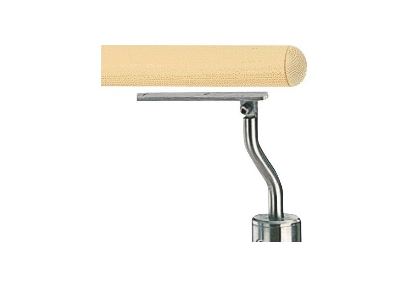 1 Fer plat pour main-courante Bois en inox 304 - 259948 - Dieda