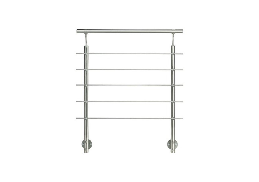 Poteau fixation latérale - câbles/barreaux - Inox 304 - 259955 - Dieda