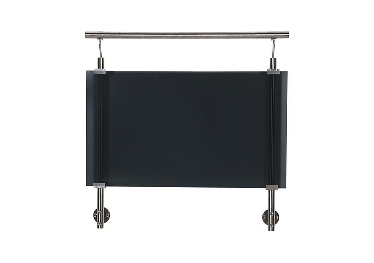 Poteau fixation latérale - verre acrylique - Inox 304 - 259957 - Dieda 2