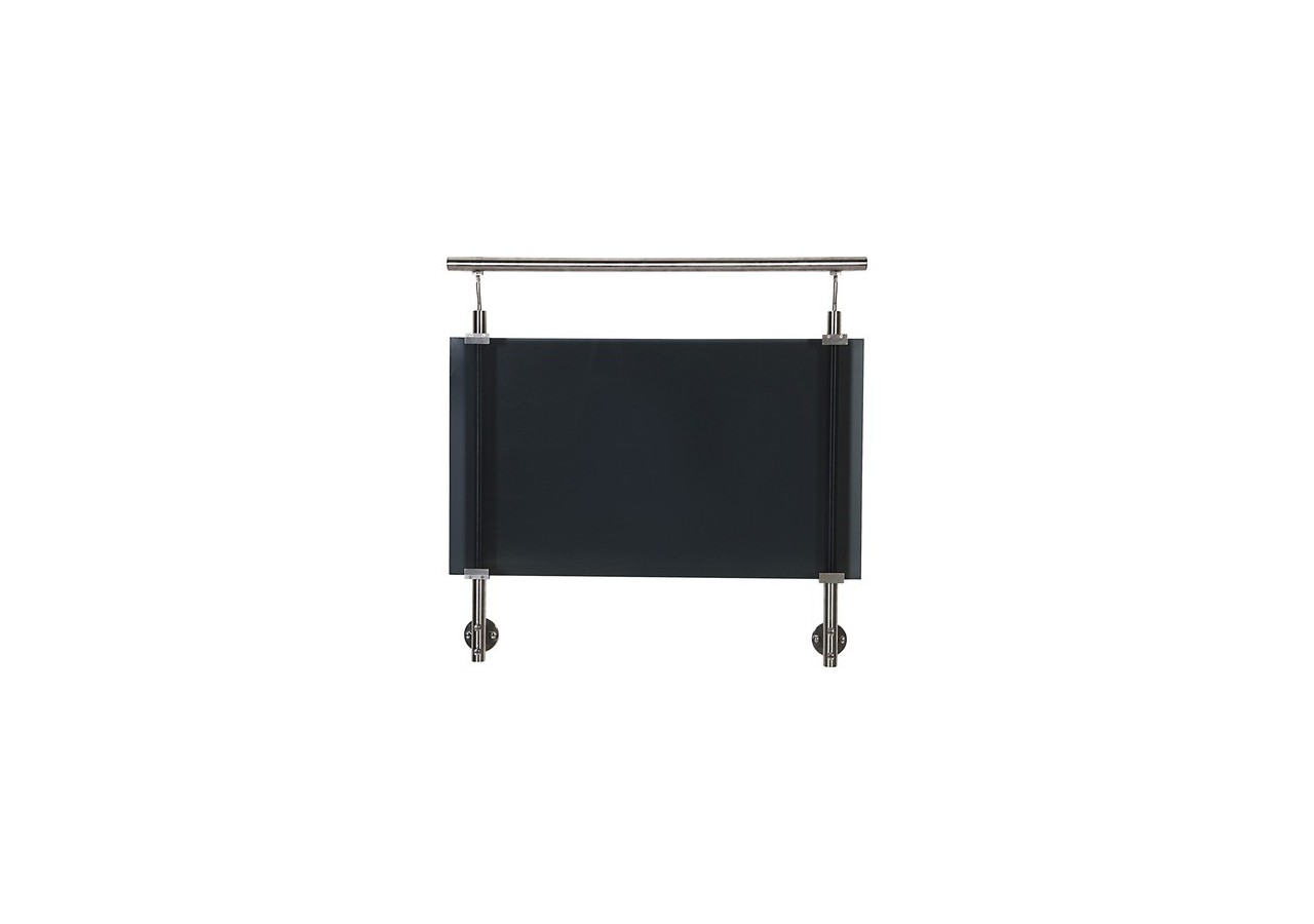 Poteau fixation latérale - verre acrylique - Inox 304 - 259957 - Dieda