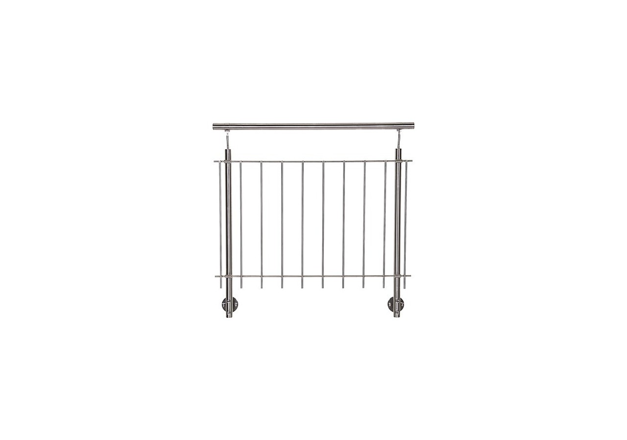 Poteau fixation latérale - verre acrylique - Inox 304 - 259957 - Dieda