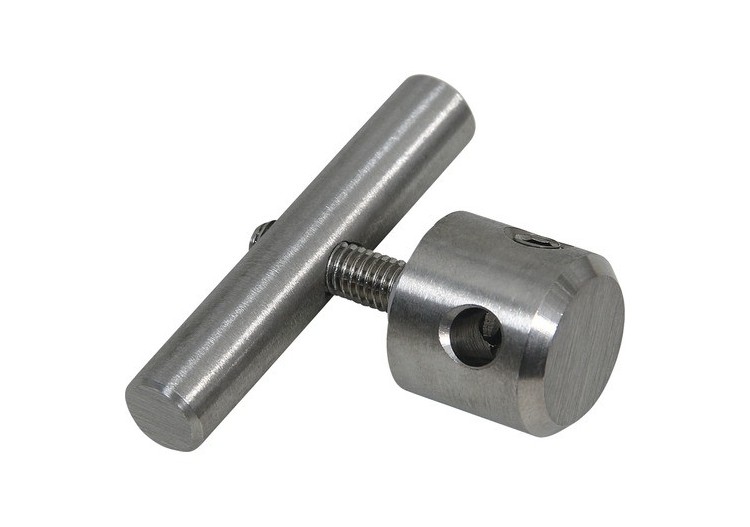 5 Supports pour câbles pour poteau hêtre - Inox 304 - 259973 - Dieda