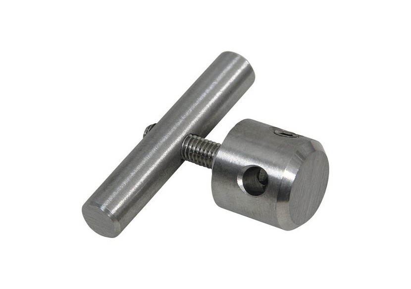 5 Supports pour câbles pour poteau hêtre - Inox 304 - 259973 - Dieda