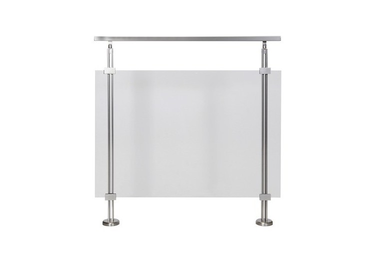 Poteau montage par le haut - Aluminium - 180001 - Dieda 2