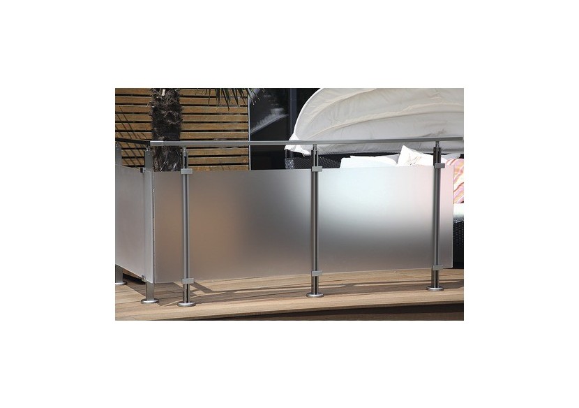 Poteau montage par le haut - Aluminium - 180001 - Dieda