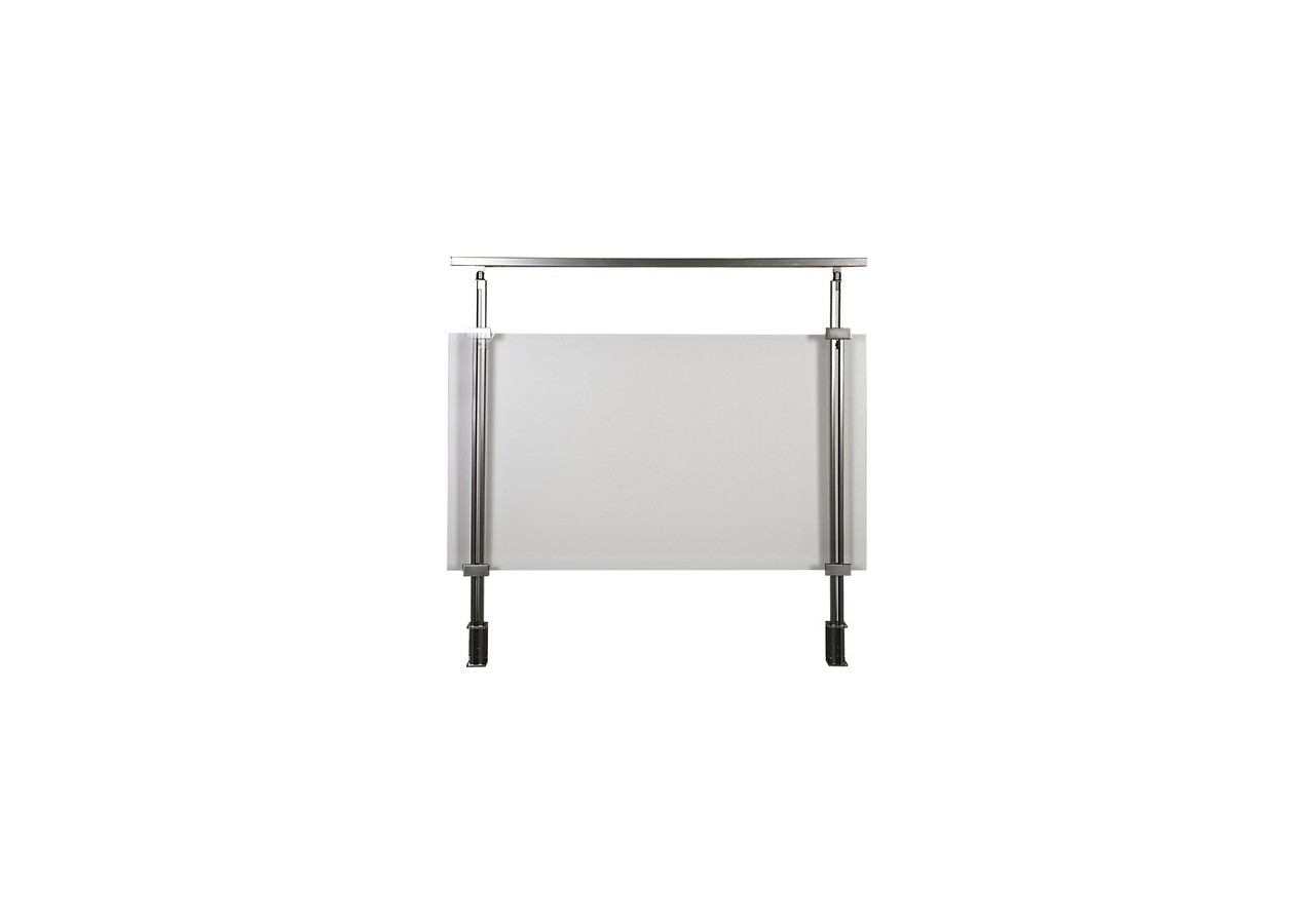 Poteau montage latéral - Aluminium - 180002 - Dieda