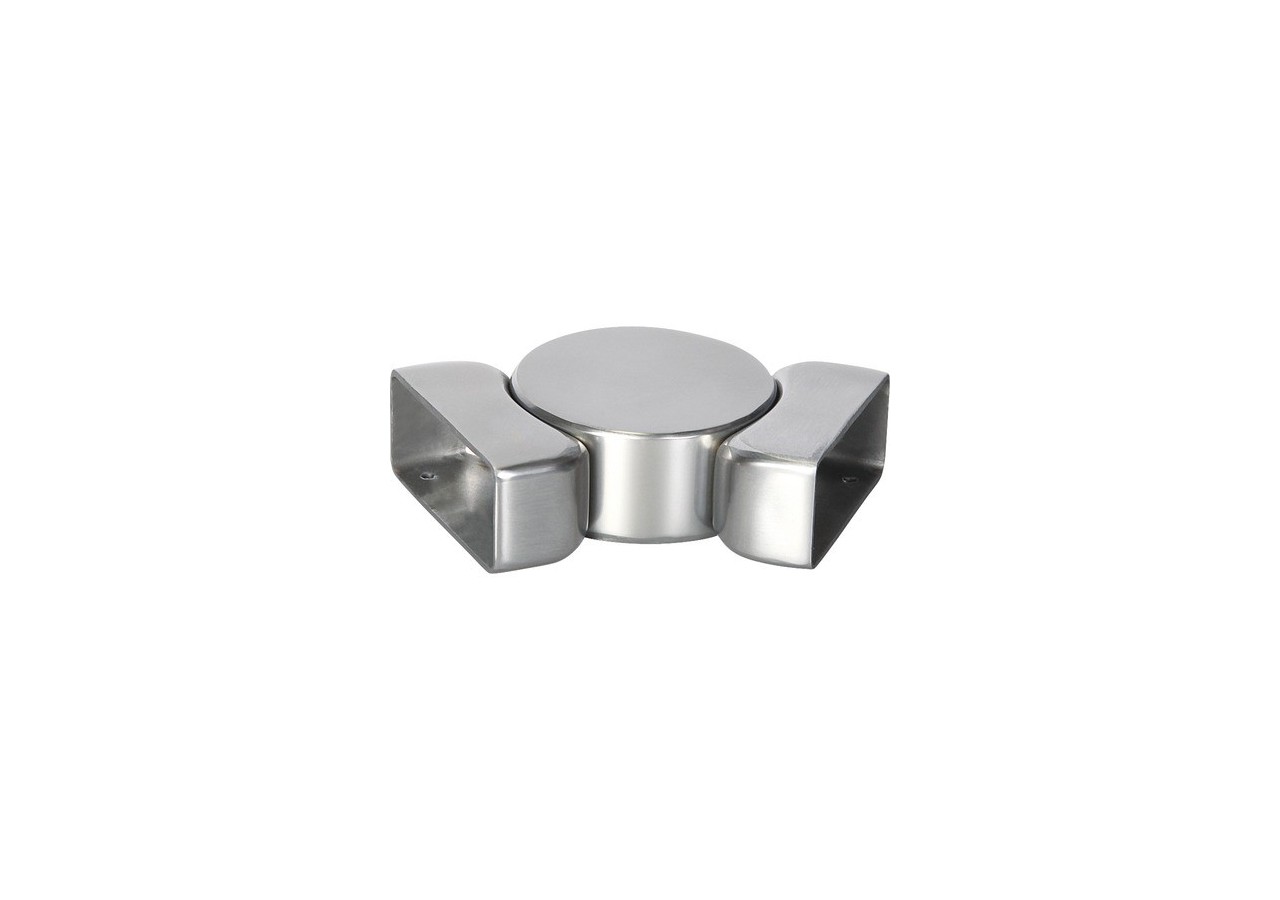 Articulation M-C flexible horizontalement - Aluminium - 180012 - Dieda