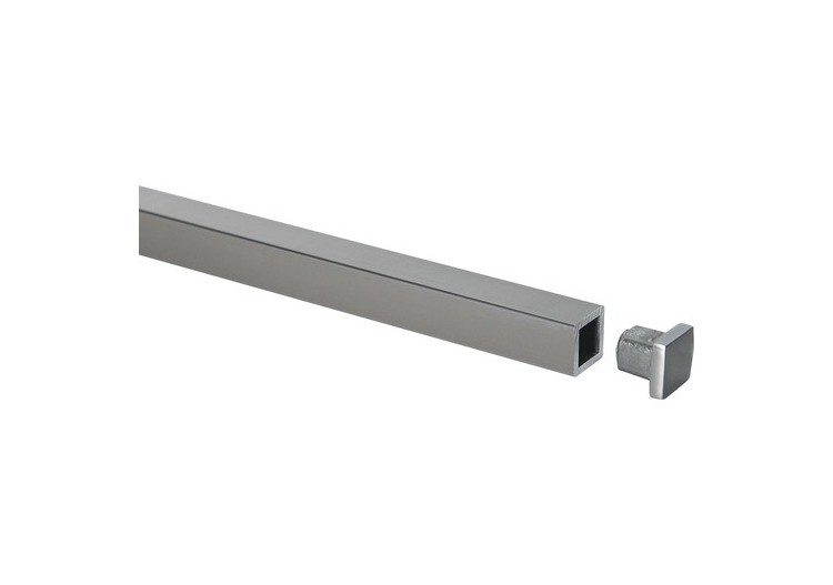 5 embouts pour barreaux angulaires - Aluminium - 180021 - Dieda