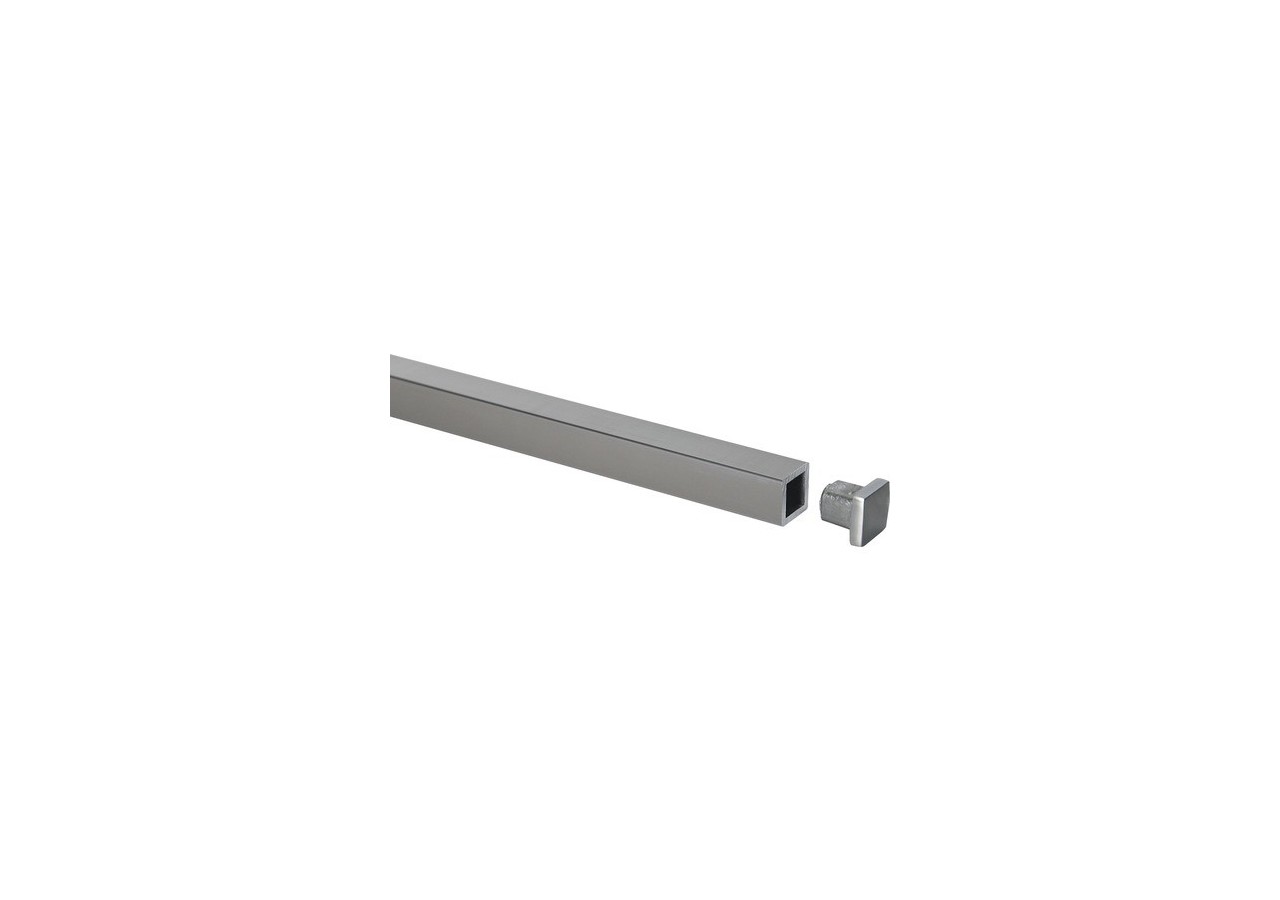 5 embouts pour barreaux angulaires - Aluminium - 180021 - Dieda