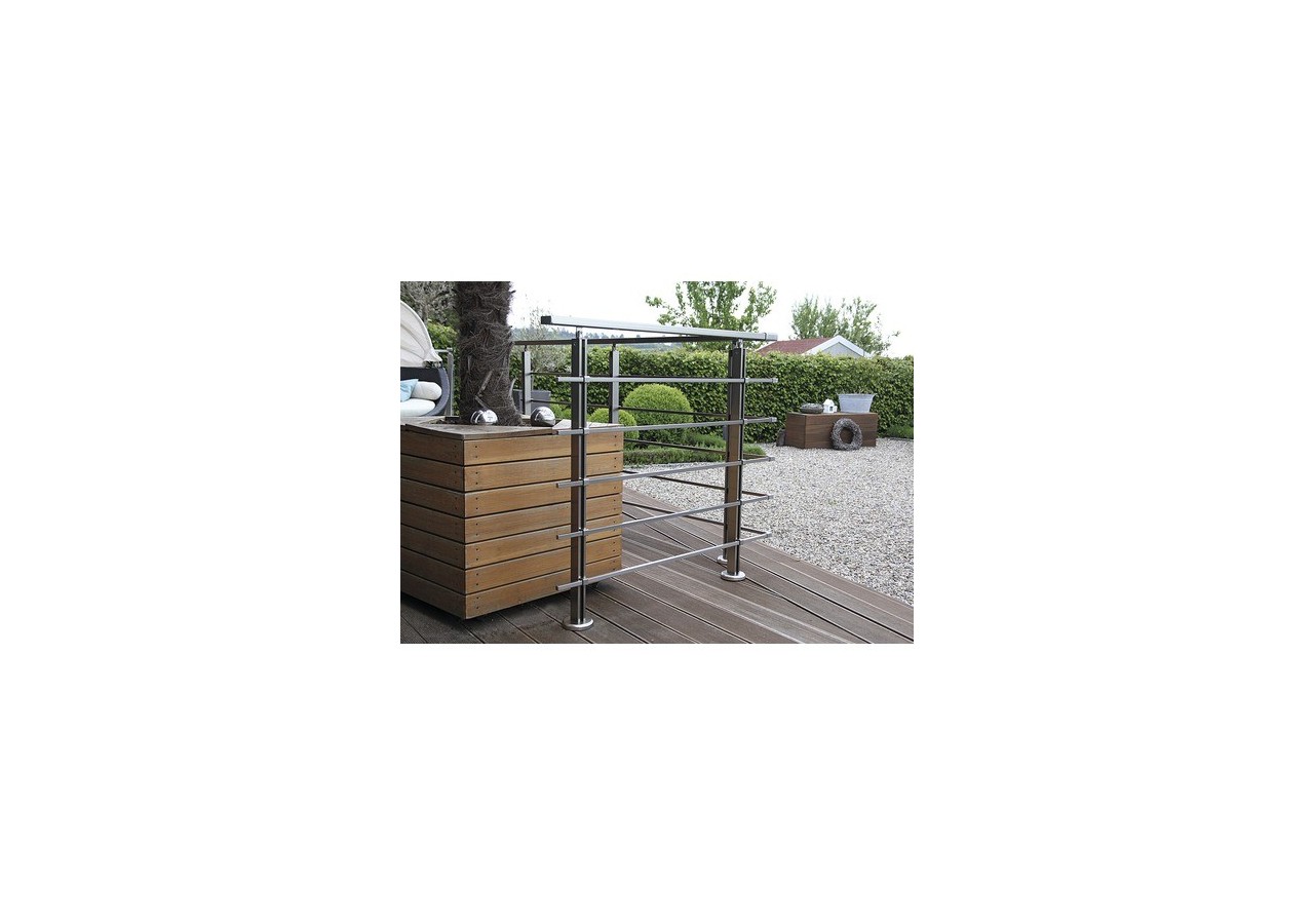 5 barreaux angulaires Aluminium - 180220 - Dieda