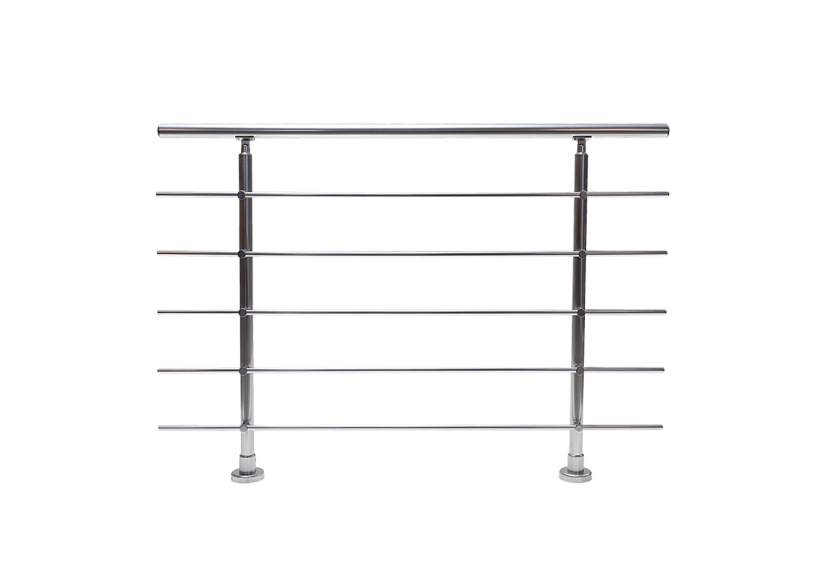 Kit balustrade aluminium 1,5m anodisé - à plat - 186010 - Dieda