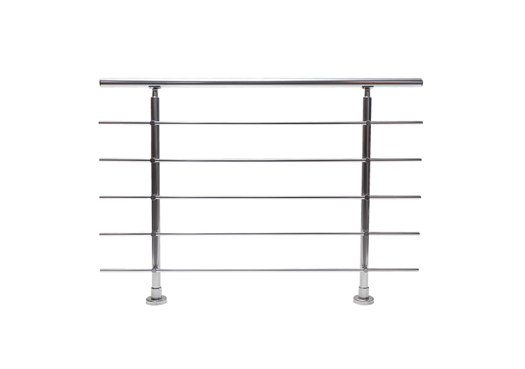 Kit balustrade aluminium 1,5m anodisé - à plat - 186010 - Dieda 2