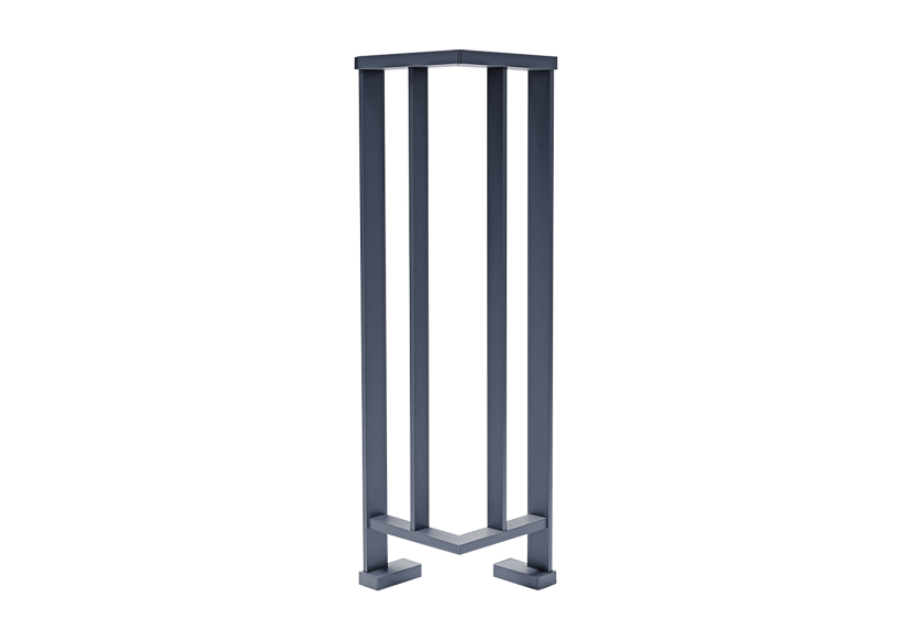 Garde-corps LINUS latéral anthracite / 1000 - 187212 - Dieda