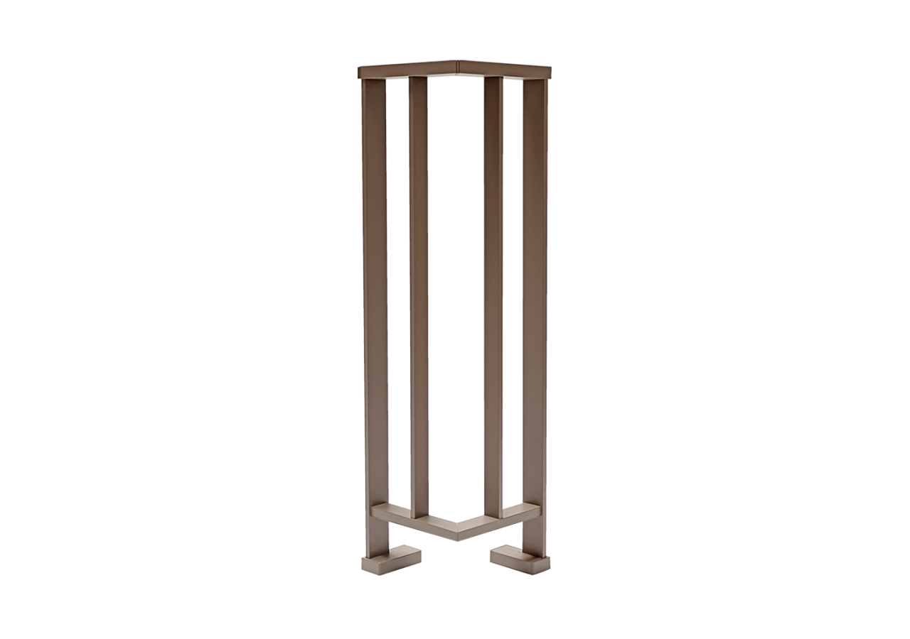 Garde-corps LINUS latéral taupe / 1000 - 187226 - Dieda