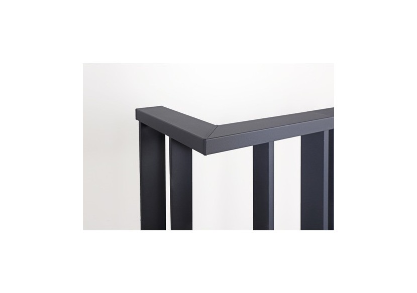 Kit d'angle LINUS à plat anthracite / 260 - 187412 - Dieda