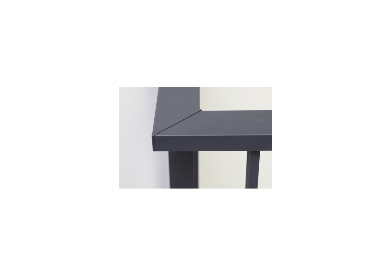 Kit d'angle LINUS à plat anthracite / 260 - 187412 - Dieda