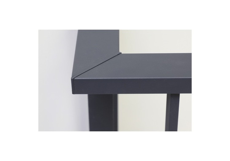 Kit d'angle LINUS latéral anthracite / 260 - 187422 - Dieda 2