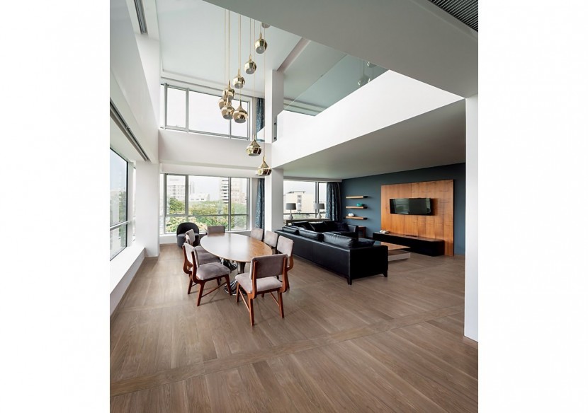 Legno 20x120 Châtaignier - Carrelage intérieur en Grès Cérame avec pâte colorée (GM) Rectifié - 8200177