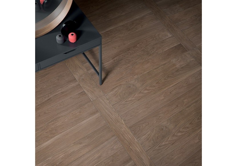 Legno 30x120 Châtaignier - Carrelage intérieur en Grès Cérame avec pâte colorée (GM) Rectifié - 8200187