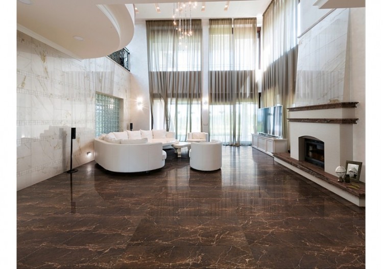 Luce 60x120 Collemandia - Carrelage intérieur en Grès Cérame avec pâte colorée (GM) Rectifié Brillant - 8350879 2