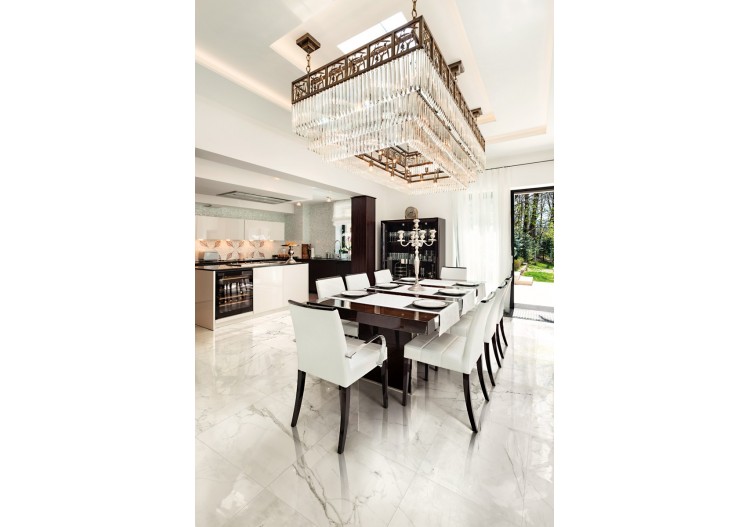 Luce 90x90 Luni - Carrelage intérieur en Grès Cérame avec pâte colorée (GM) Rectifié Brillant - 8351169 2