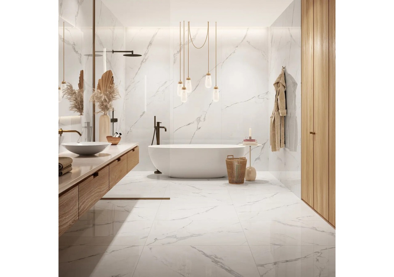 Luce 90x90 Luni - Carrelage intérieur en Grès Cérame avec pâte colorée (GM) Rectifié Brillant - T202465