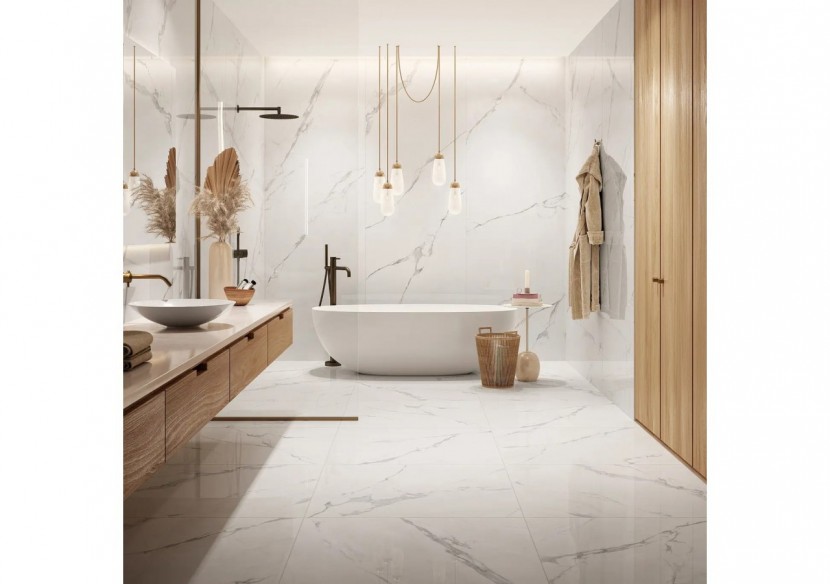 Luce 90x90 Luni - Carrelage intérieur en Grès Cérame avec pâte colorée (GM) Rectifié Brillant - T202465