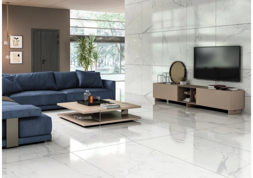 Luce 90x90 Luni - Carrelage intérieur en Grès Cérame avec pâte colorée (GM) Rectifié mat - T202345