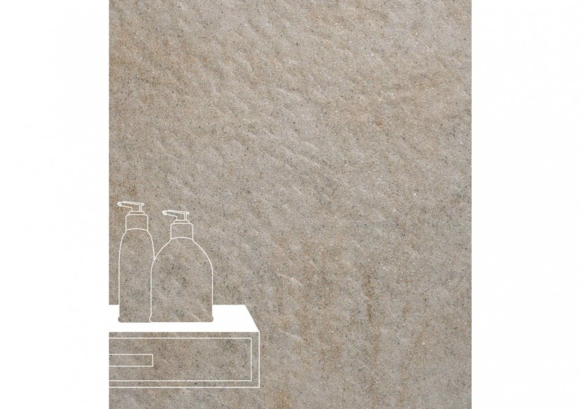 Urbano 15x15 Pierre - Carrelage intérieur et extérieur en Grès Cérame avec pâte colorée (GM) Naturel - 7001272