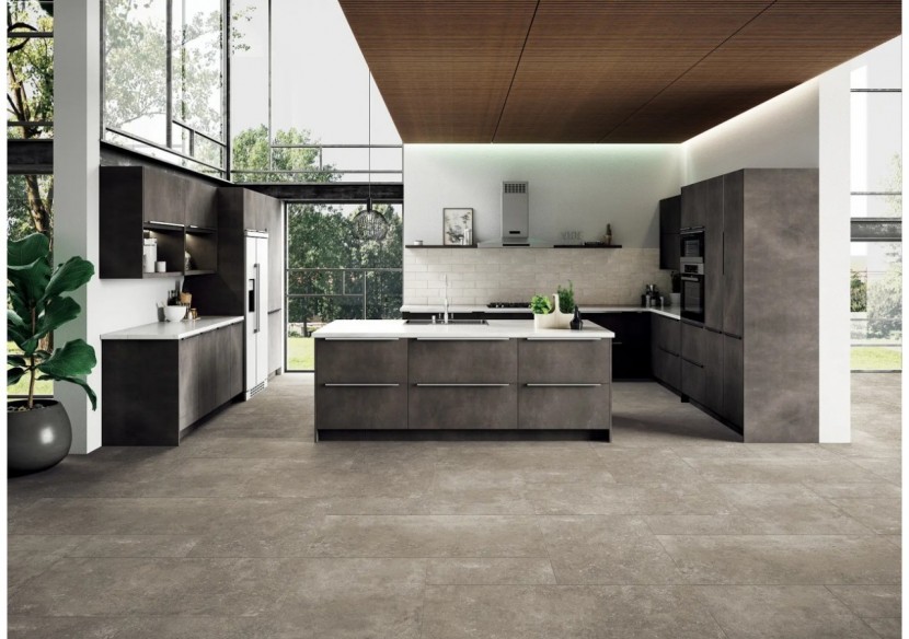 Villetta 30x60 Mud - Carrelage intérieur et extérieur en Grès Cérame avec pâte colorée (GM) Rectifié SILK - 8290117