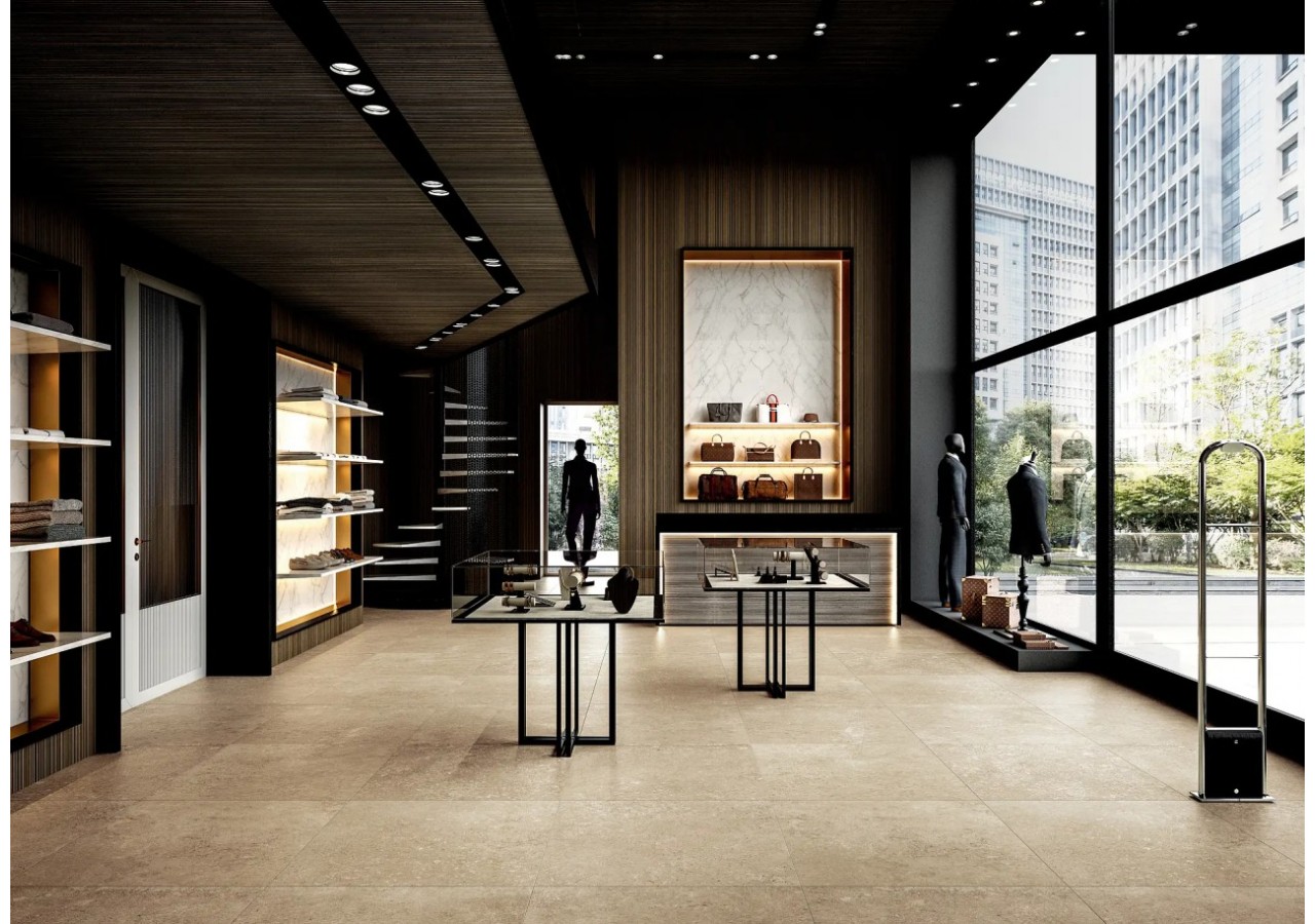 Villetta 60x60 Miel - Carrelage intérieur et extérieur en Grès Cérame avec pâte colorée (GM) Rectifié SILK - 8290128