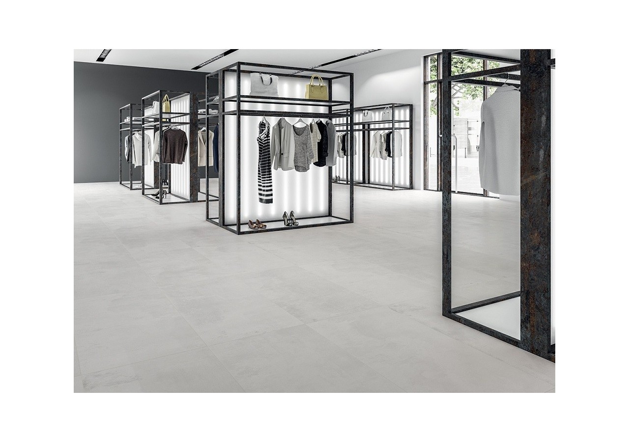 Abbraccio 60x60 Blanc - Carrelage intérieur en Grès Cérame avec pâte colorée (GM) Rectifié - 8200950