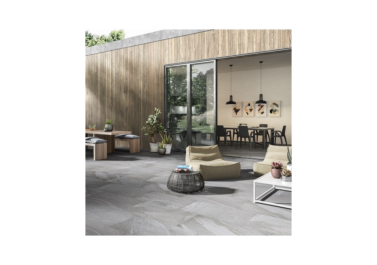 Altezza 30x60 Busana roc - Carrelage intérieur et extérieur en Grès Cérame avec pâte colorée (GM) Rectifié ROC - 8200442