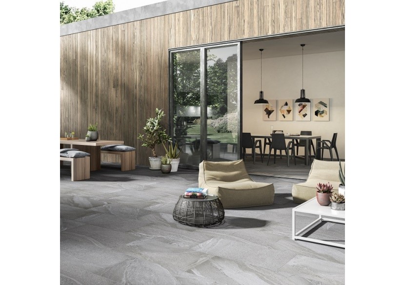 Altezza 30x60 Busana roc - Carrelage intérieur et extérieur en Grès Cérame avec pâte colorée (GM) Rectifié ROC - 8200442