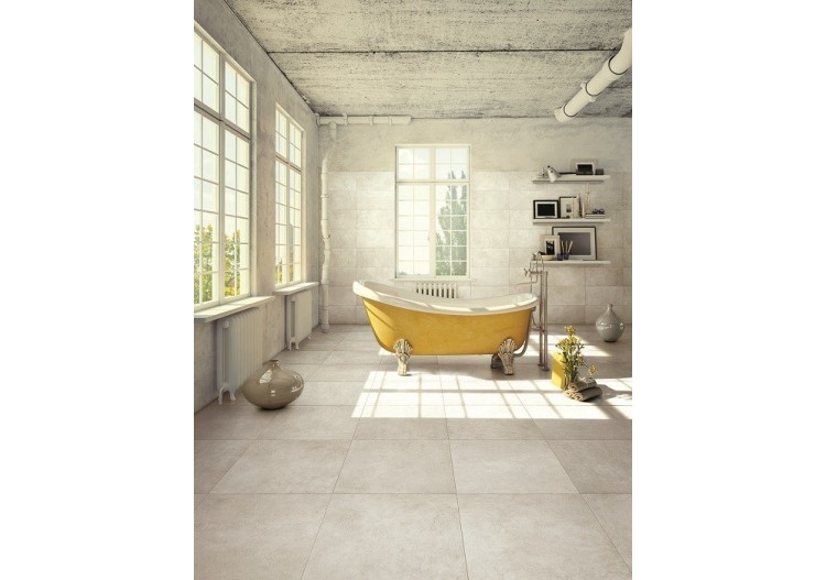 Liscio 60x60 Blanc - Carrelage intérieur en Grès Cérame avec pâte colorée (GM) Rectifié - 8200610 2