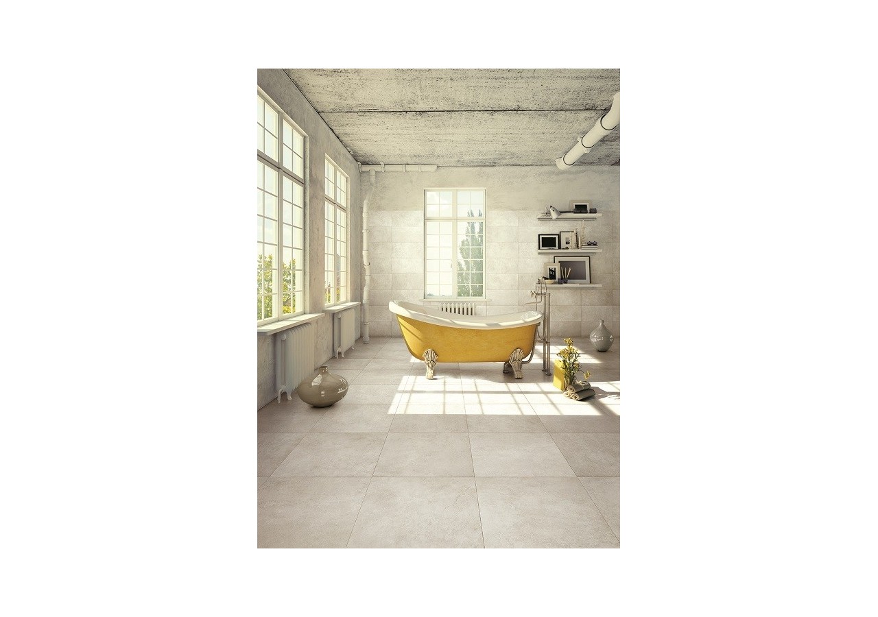 Liscio 60x60 Blanc - Carrelage intérieur en Grès Cérame avec pâte colorée (GM) Rectifié - 8200610