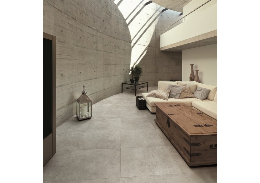 Liscio 60x60 Gris - Carrelage intérieur en Grès Cérame avec pâte colorée (GM) Rectifié - 8200630