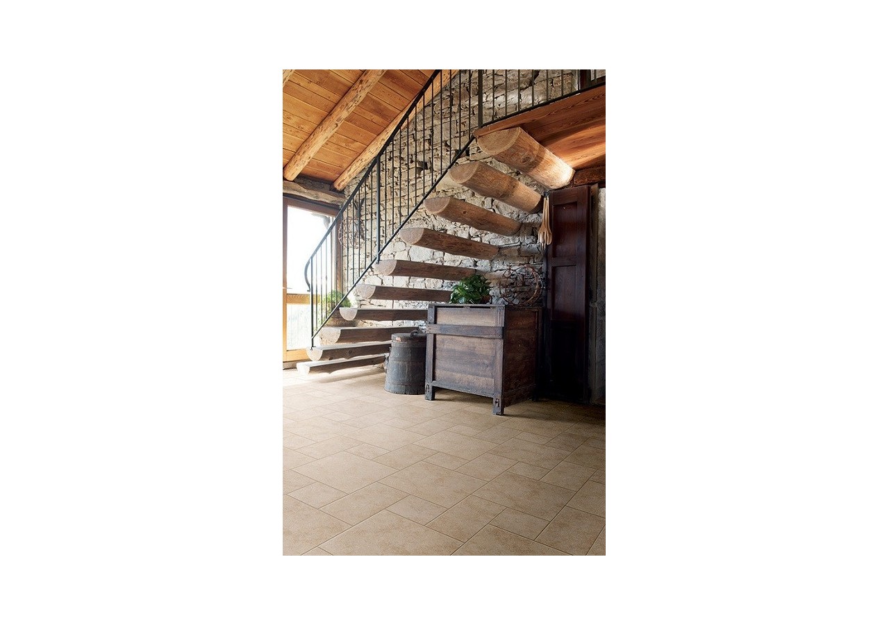 Pietre 30x30 Sable - Carrelage intérieur et extérieur en Grès Cérame avec pâte colorée (GM) Naturel - 7265232
