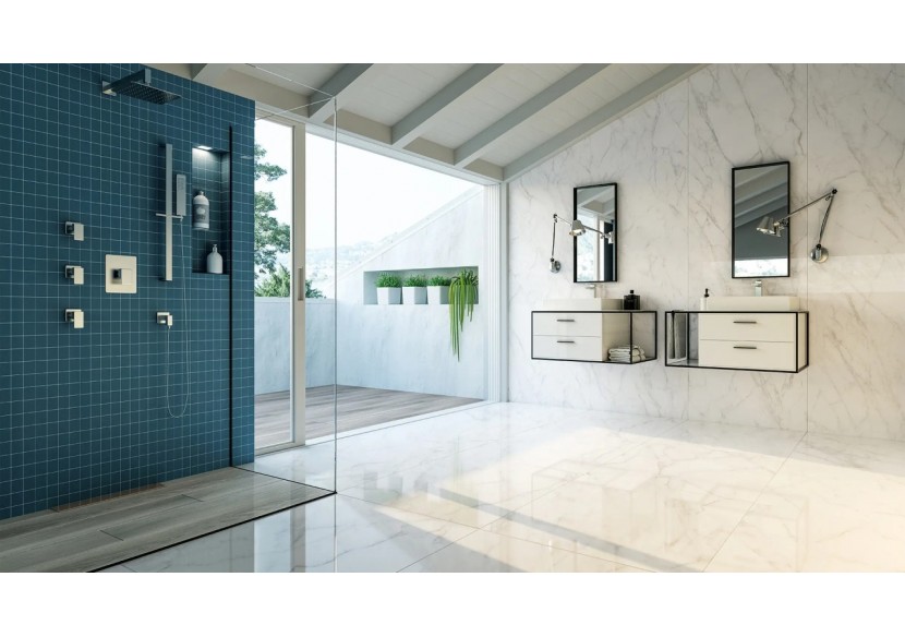 Marmi 45x90 Palladio - Carrelage intérieur en Grès Cérame avec pâte colorée (GM) Rectifié mat - T203093 Marmi 45x90 Palladio - Carrelage intérieur en Grès Cérame avec pâte colorée (GM) Rectifié mat - T203093
