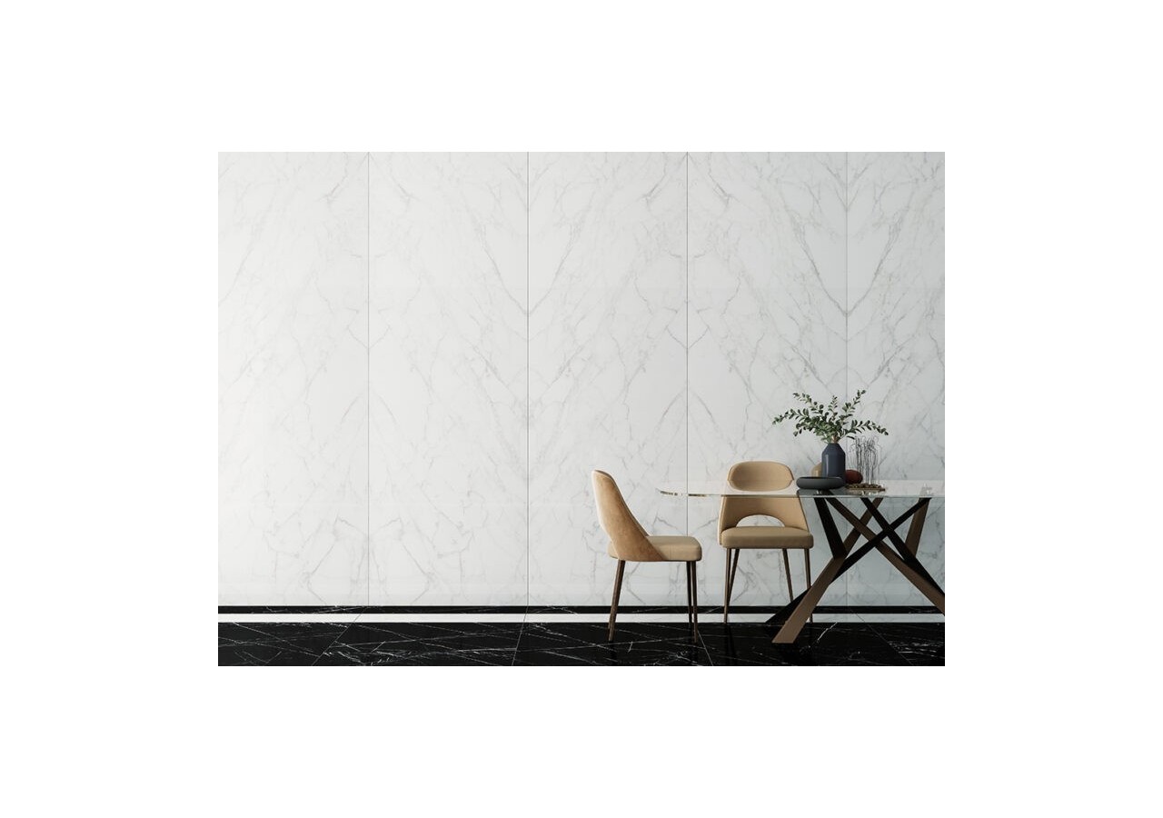 Marmi 90x270 Borromini - Carrelage intérieur en Grès Cérame avec pâte colorée (GM) Rectifié Brillant - T203029