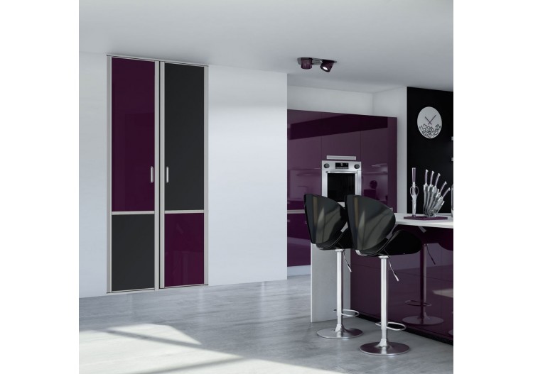 Façade de placard 2 portes pivotante So design - Kazed : Confort'Mat 2