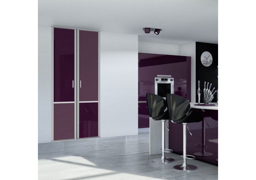 Façade de placard 2 portes pivotante So design - Kazed : Confort'Mat