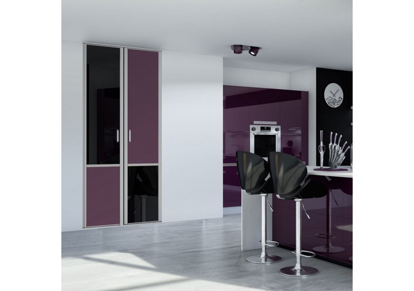 Façade de placard 2 portes pivotante So design - Kazed : Confort'Mat