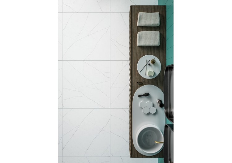 Marmi 90x270 Michelangelo - Carrelage intérieur en Grès Cérame avec pâte colorée (GM) Rectifié Brillant - T203067 2