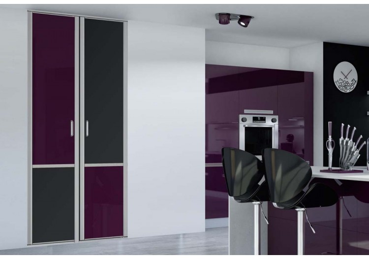 Façade de placard 2 portes pivotante So design - Kazed : Confort'Mat