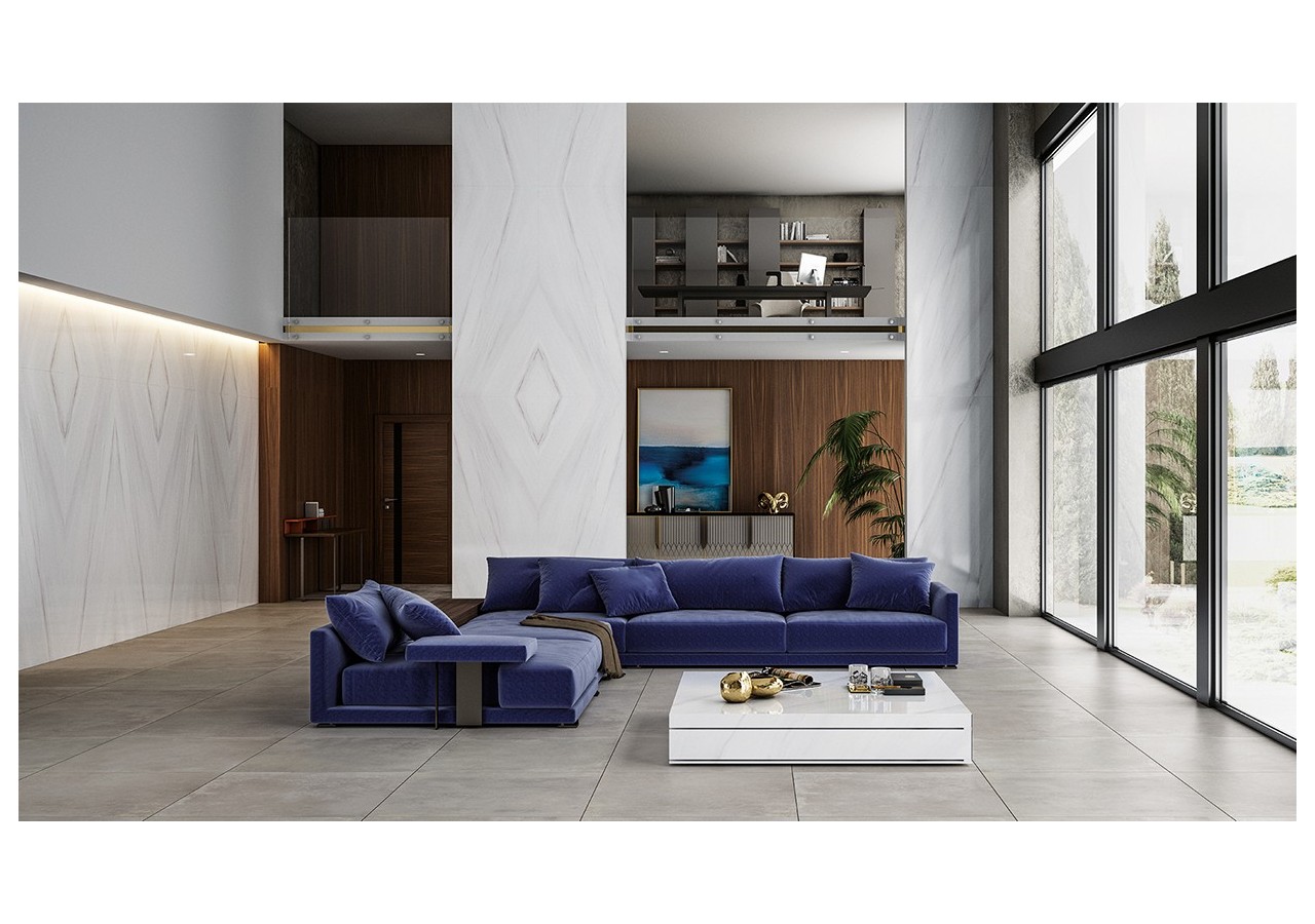 Marmi 90x270 Sansovino - Carrelage intérieur en Grès Cérame avec pâte colorée (GM) Rectifié Brillant - T203107