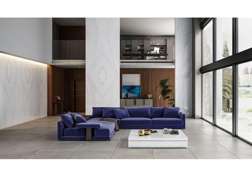 Marmi 90x270 Sansovino - Carrelage intérieur en Grès Cérame avec pâte colorée (GM) Rectifié mat - T203104